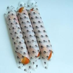 White Eco Friendly Food Wrapping Paper Parchment Food Grade Hot Sandwich