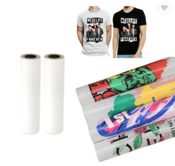 의류 인쇄 천 장식용 PET 흰색 DTF 전송 필름